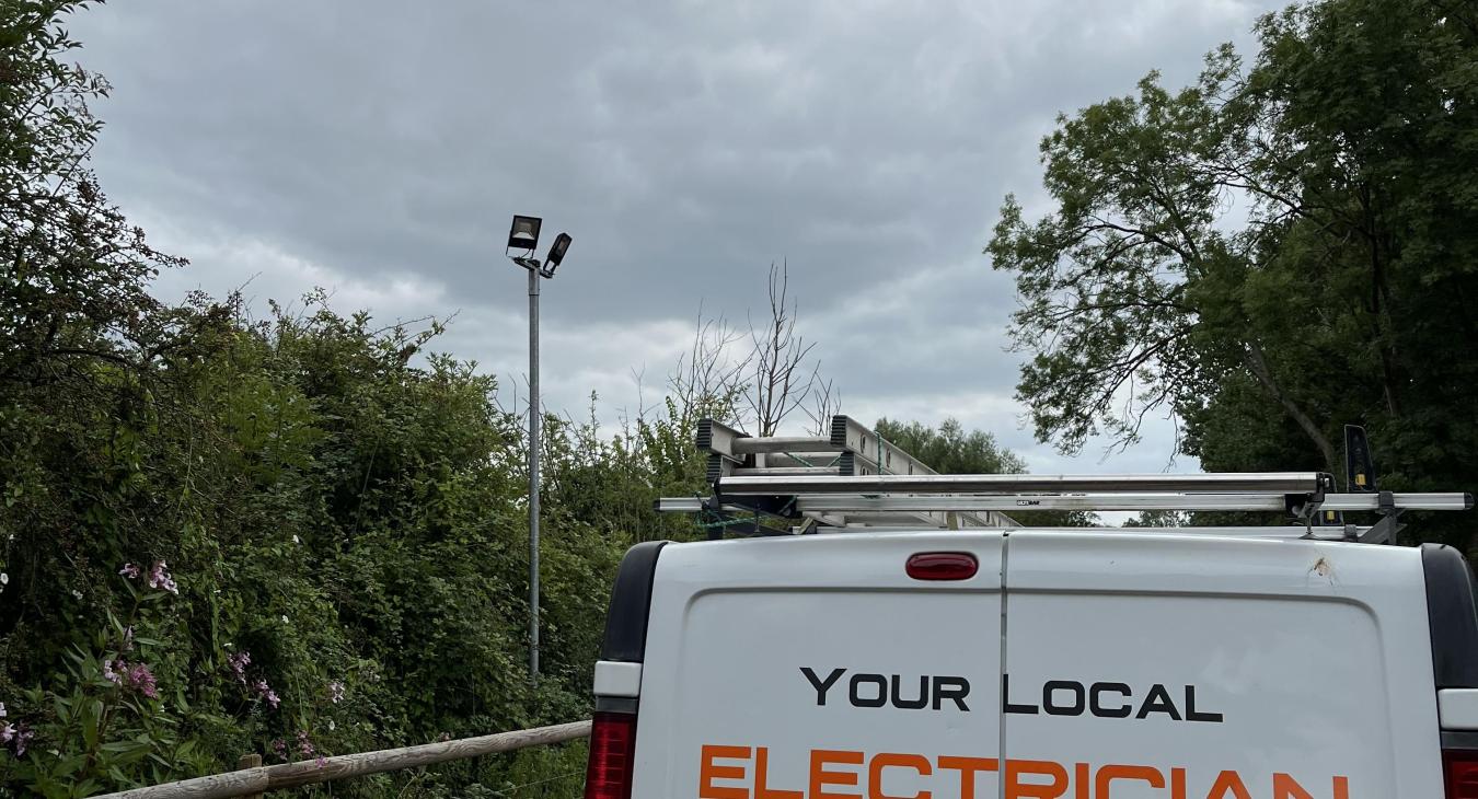 Carpark Lighting in Chilton Cantelo by Yeovil Electrics